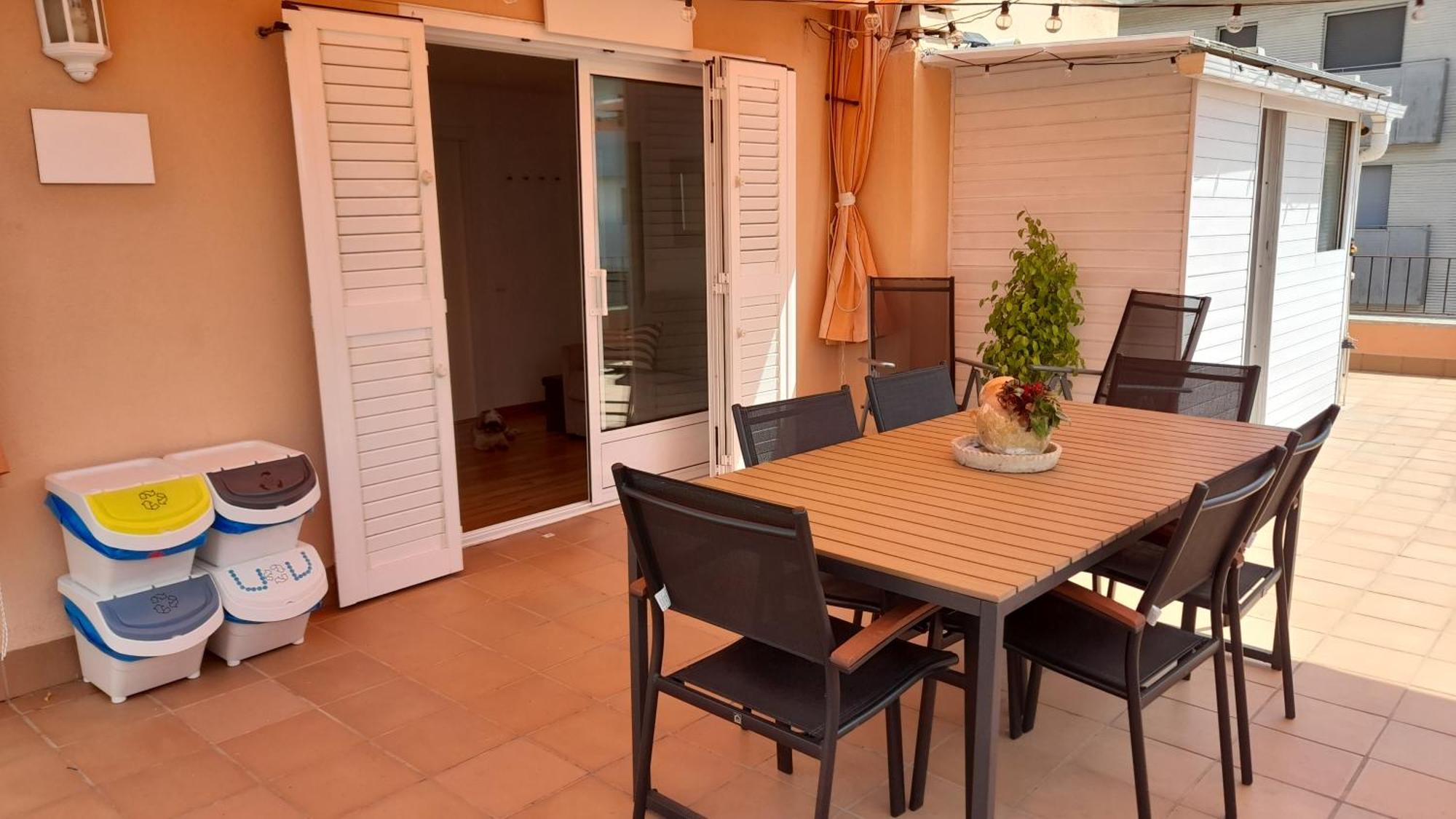 Terrassa-Solarium Centre Apartment Platja d'Aro Exterior foto